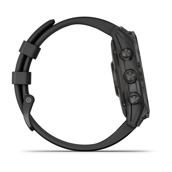Часы Fenix 7 Sapphire Solar Titanium (Carbon grey)